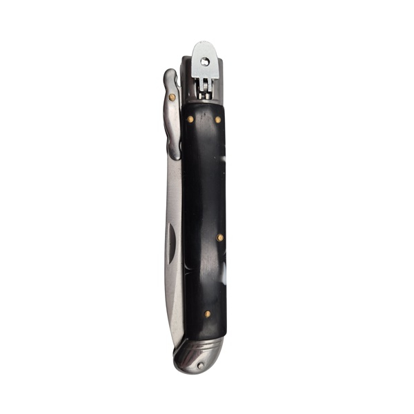 Briceag automat stiletto, Italian Marble, 27 cm, negru [8]