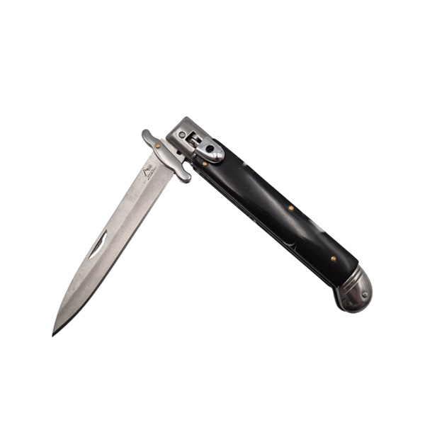 Briceag automat stiletto, Italian Marble, 27 cm, negru [3]