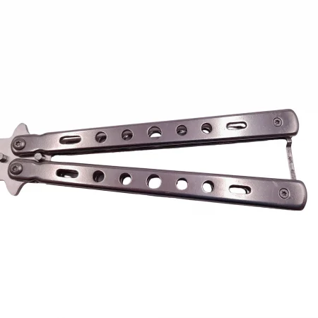 Set doua bricege de antrenament DEPOX®, model fluture, 22 cm, albastru/argintiu [10]
