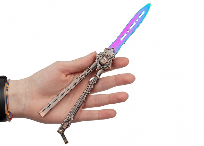 Briceag de antrenament IdeallStore, Spider Queen, 23 cm, multicolor [11]