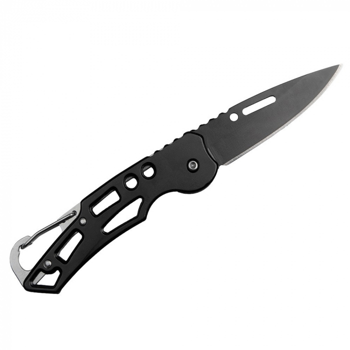Briceag de buzunar, Futuristic Knife, otel inoxidabil, 15.5 cm, negru [4]