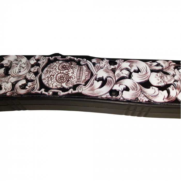 Briceag de vanatoare automat IdeallStore®, Muertos Fiesta, 22 cm, negru, husa inclusa [7]