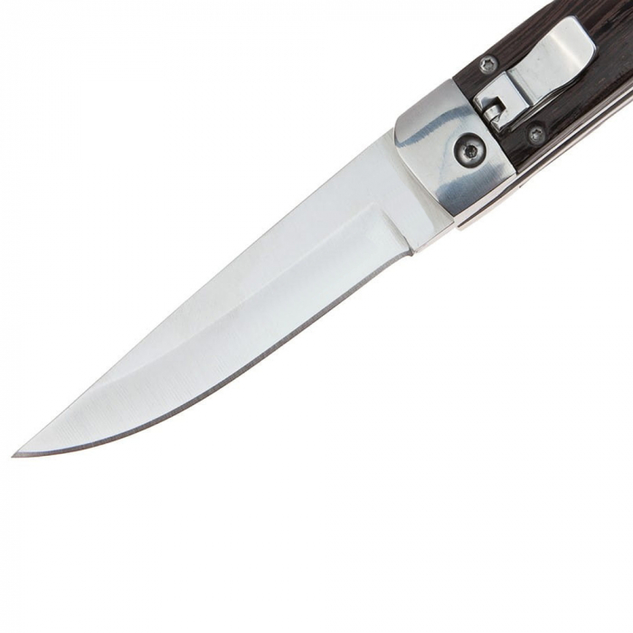 Briceag de vanatoare automat IdeallStore®, Renaissance Blade, otel inoxidabil, 21 cm, maro [6]