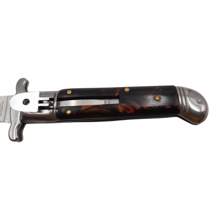 Briceag de vanatoare automat IdeallStore®, Renaissance Spirit, otel inoxidabil, 20.5 cm, maro [3]