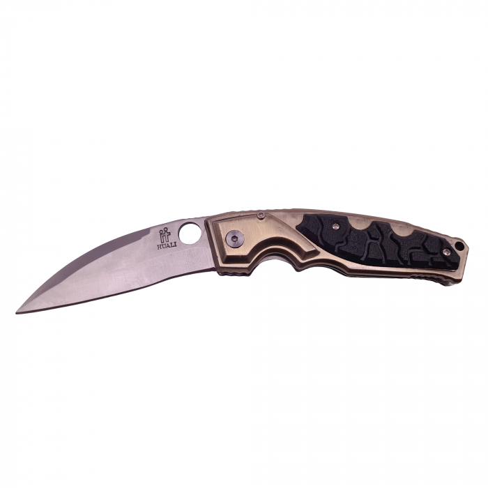 Briceag de vanatoare IdeallStore, Ancient Soldier, 19 cm, auriu [2]