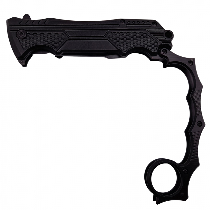 Briceag de vanatoare IdeallStore®, Battlestar Blade, otel inoxidabil, 21.5 cm, negru [5]