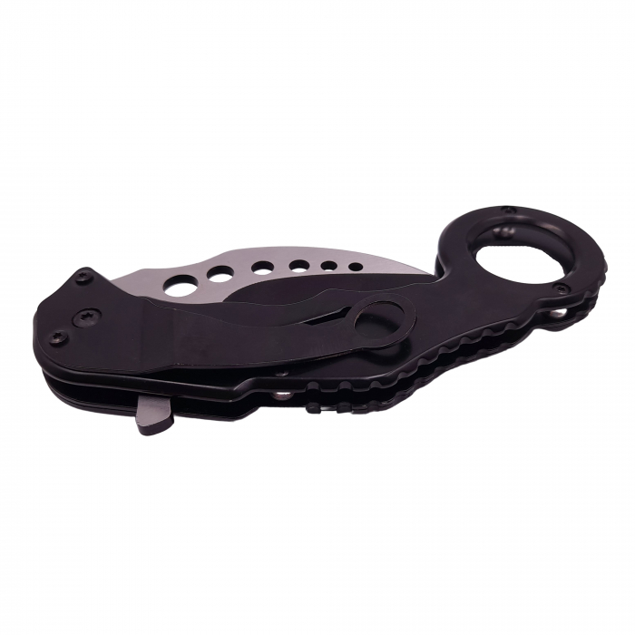 Briceag de vanatoare IdeallStore®, Blue Hell Rider, model karambit, 17 cm, albastru [6]