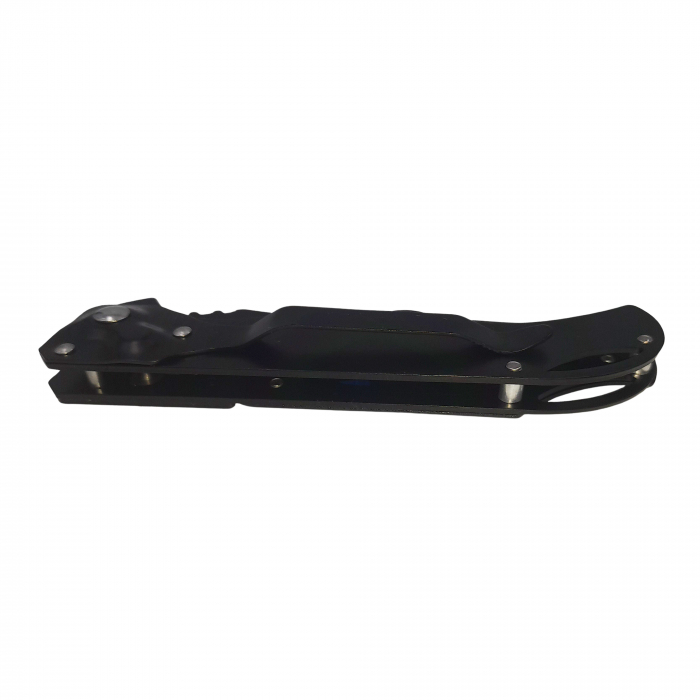 Set briceag de vanatoare, spray paralizant chili si roxeta autoaparare DEPOX®, 21.5 cm/12 cm/60 ml, negru [6]