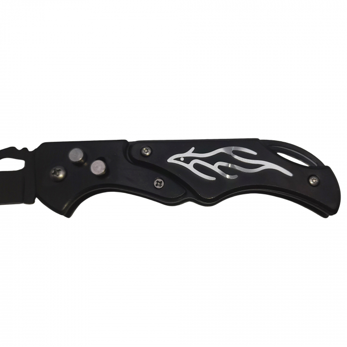 Briceag de vanatoare IdeallStore®, Fire Blade, otel inoxidabil, 21.5 cm, argintiu [3]
