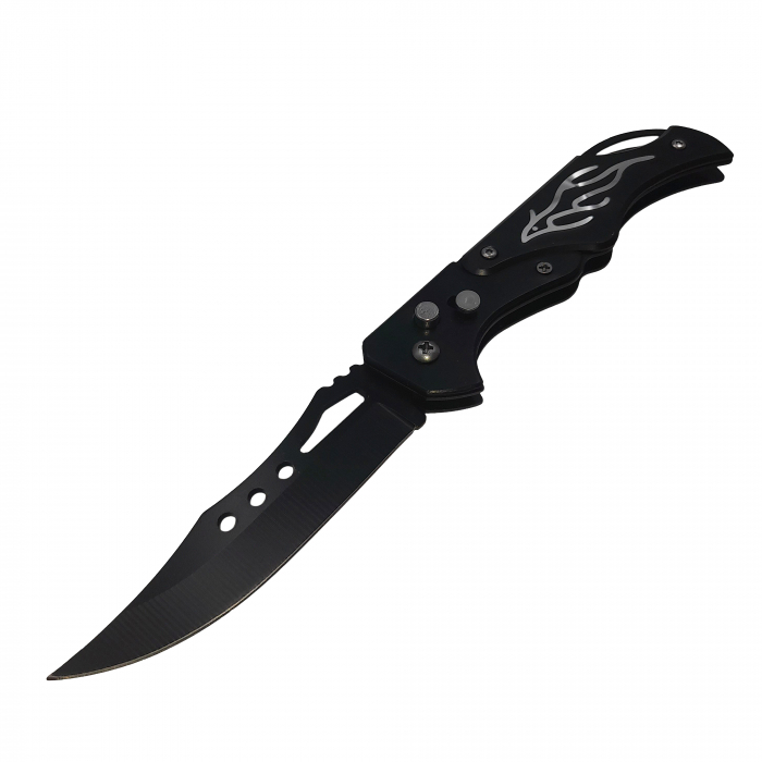 Briceag de vanatoare IdeallStore®, Fire Blade, otel inoxidabil, 21.5 cm, argintiu [2]
