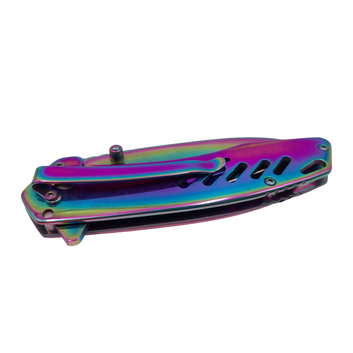 Briceag de vanatoare IdeallStore, Punisher Blade, 19.5 cm, multicolor [6]
