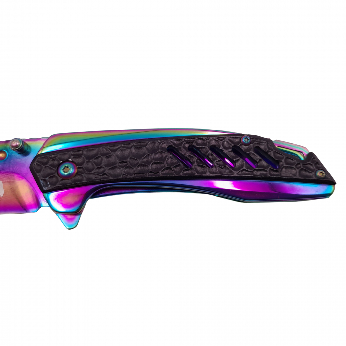 Briceag de vanatoare IdeallStore, Punisher Blade, 19.5 cm, multicolor [3]