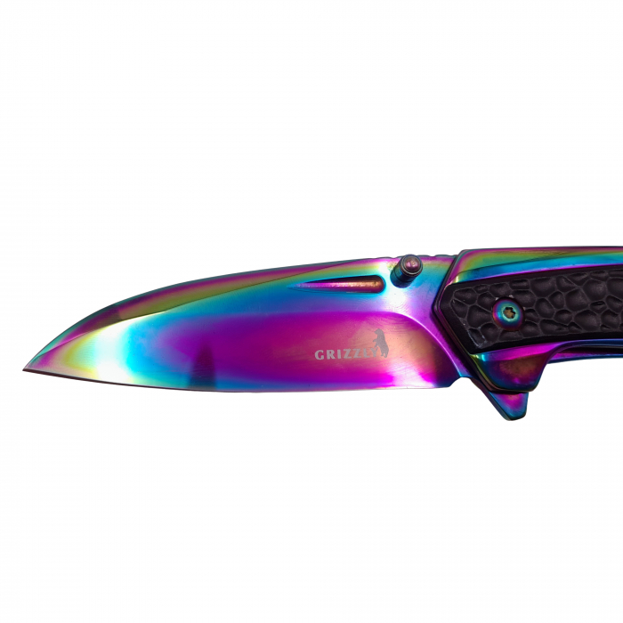 Briceag de vanatoare IdeallStore, Punisher Blade, 19.5 cm, multicolor [4]