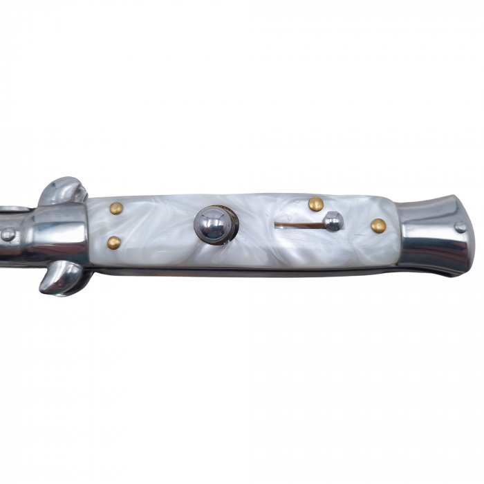 Briceag de vanatoare IdeallStore®, Italian Spirit, otel inoxidabil, 22.5 cm, argintiu, husa inclusa [4]