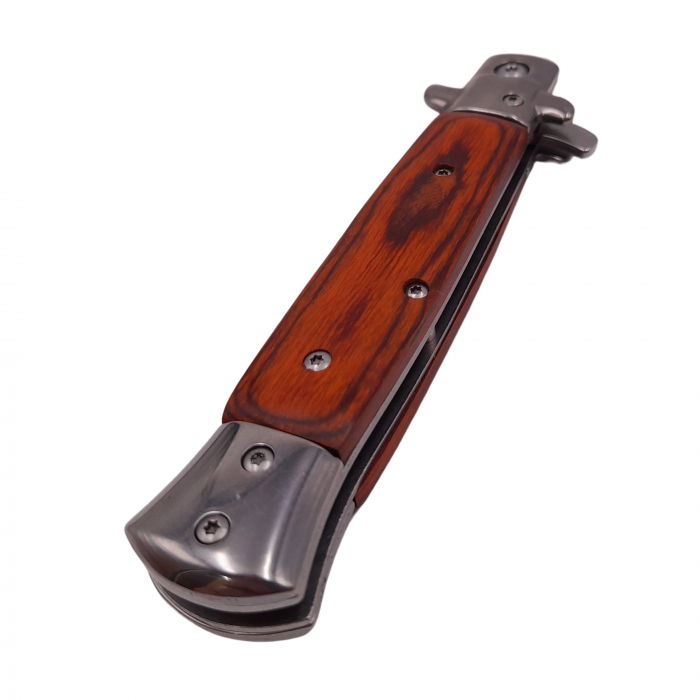 Briceag de vanatoare IdeallStore®, Italian Spirit, otel inoxidabil, 23 cm, maro [6]