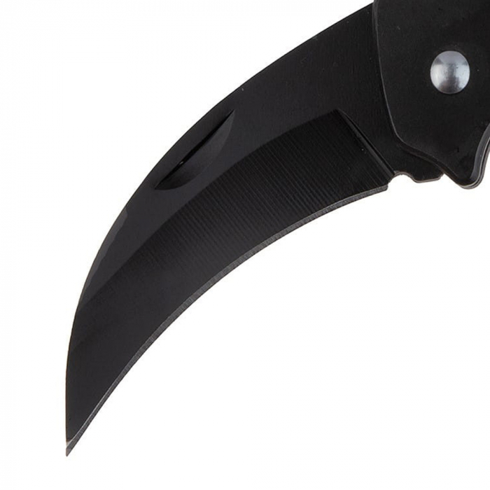 Briceag de vanatoare IdeallStore®, Liberty Claw, karambit extensibil, 14.5 cm, negru [8]