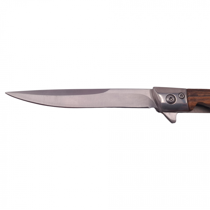 Briceag de vanatoare IdeallStore®, Mono Blade, 21.5 cm, otel inoxidabil, maro, teaca piele inclusa [5]