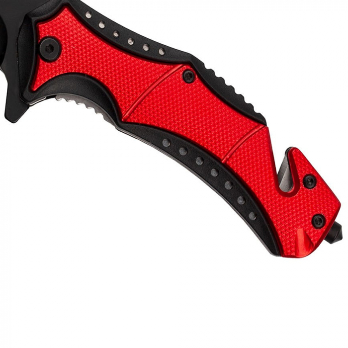 Briceag de vanatoare IdeallStore®, One Blade, otel inoxidabil, 21.5 cm, negru [4]