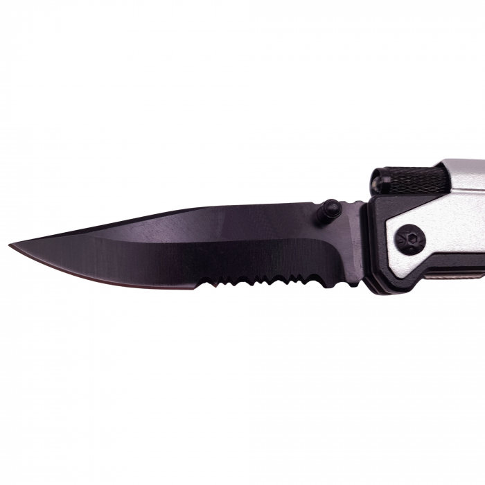 Briceag de vanatoare IdeallStore®, Robo Blade, otel inoxidabil, 22 cm, argintiu [4]