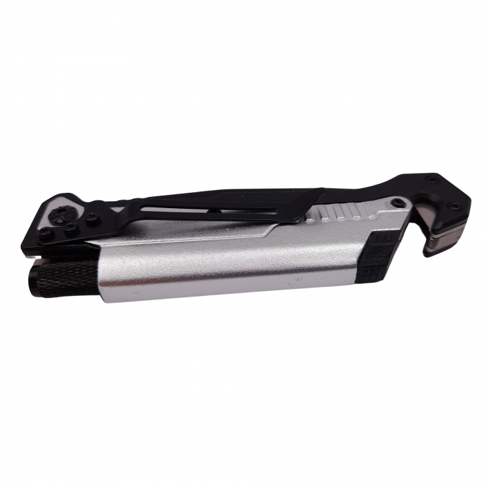 Briceag de vanatoare IdeallStore®, Robo Blade, otel inoxidabil, 22 cm, argintiu [6]