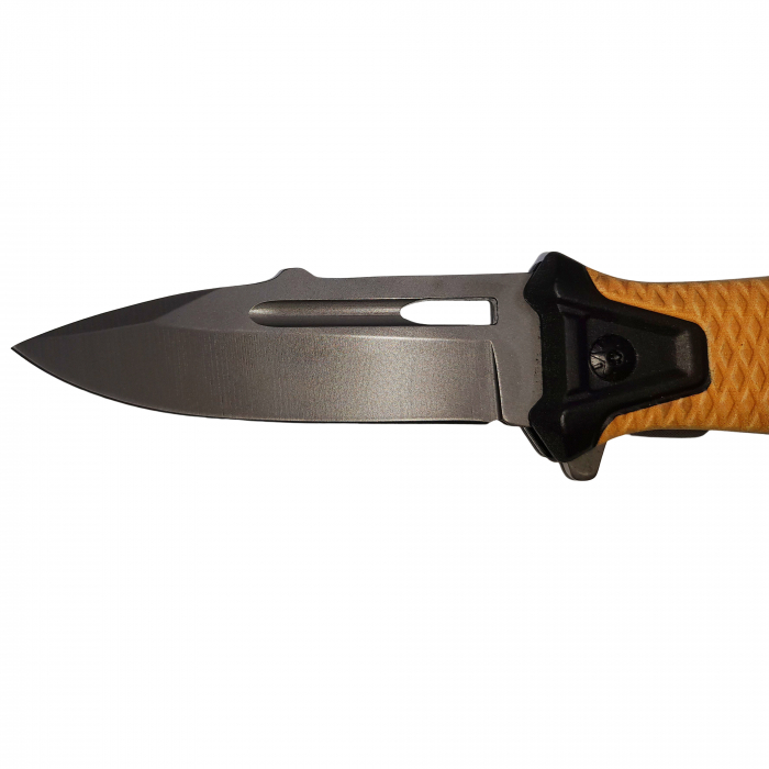 Briceag de vanatoare IdeallStore®, Sierra Forest, semi-automat, 23 cm, bej [4]