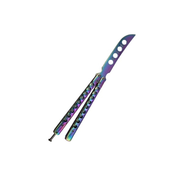 Briceag fluture, Butterfly Rainbow, pentru antrenament, 27.5 cm [3]