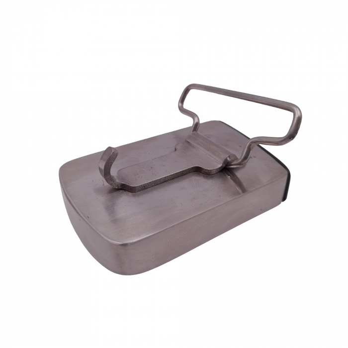 Briceag in catarama IdeallStore®, Howdy Partner, otel inoxidabil, 7 cm, argintiu [6]
