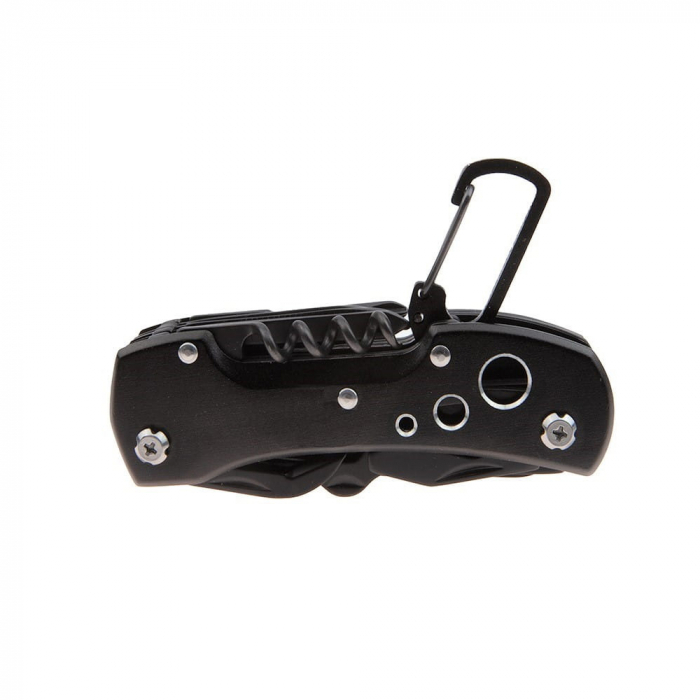 Briceag multifunctional IdeallStore®, Outdoor Companion, otel inoxidabil, 14 functii, negru, 18 cm [5]