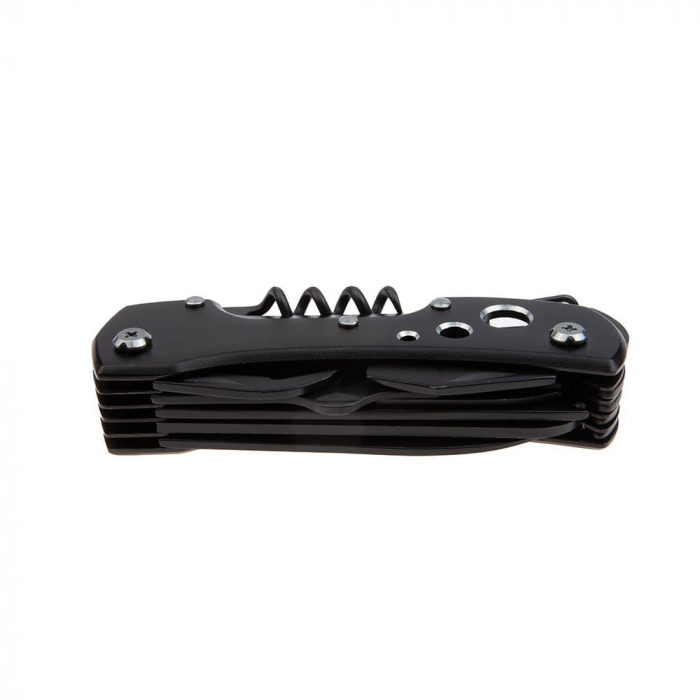 Briceag multifunctional IdeallStore®, Outdoor Companion, otel inoxidabil, 14 functii, negru, 18 cm [4]