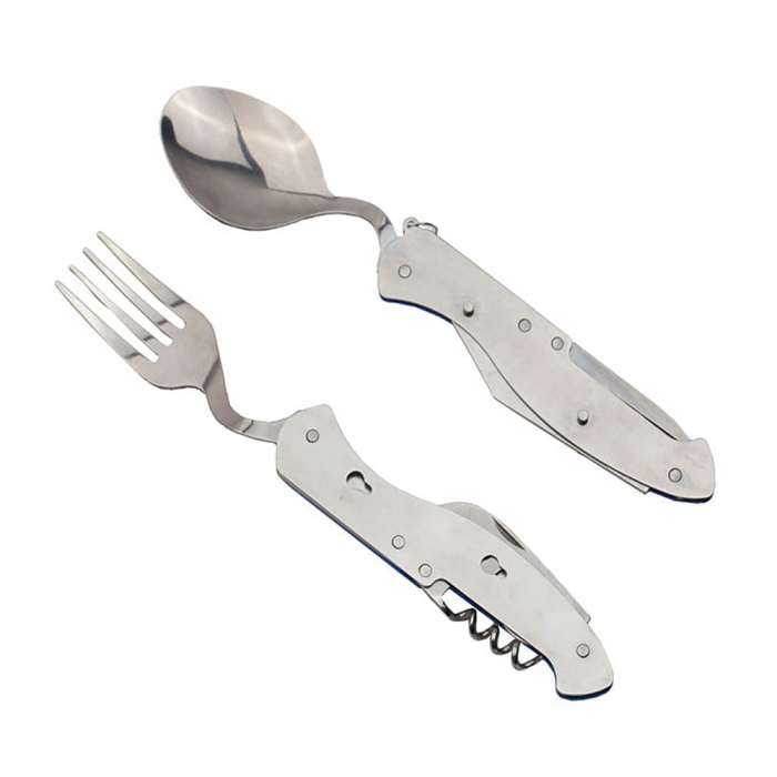Briceag multifunctional IdeallStore®, True Outdoor, otel inoxidabil, 6 functii, 19.5 cm, albastru [2]