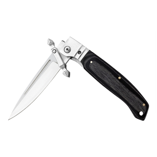 Set de doua bricege DEPOX®, lamă oțel inoxidabil 420, mâner lemn și metal, 23.5 cm [7]