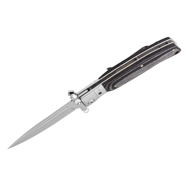 Set de doua bricege DEPOX®, lamă oțel inoxidabil 420, mâner lemn și metal, 23.5 cm [4]