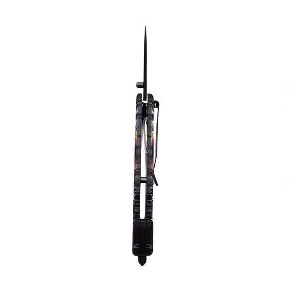 Briceag semi-automat, IdeallStore®, Skull Head, dispozitiv spart geam, 20 cm [9]