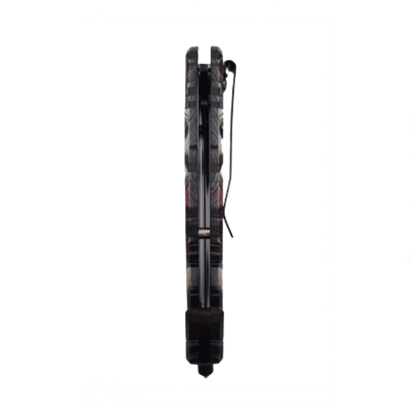 Briceag semi-automat, IdeallStore®, Skull Pocket, dispozitiv spart geam, 20 cm [8]