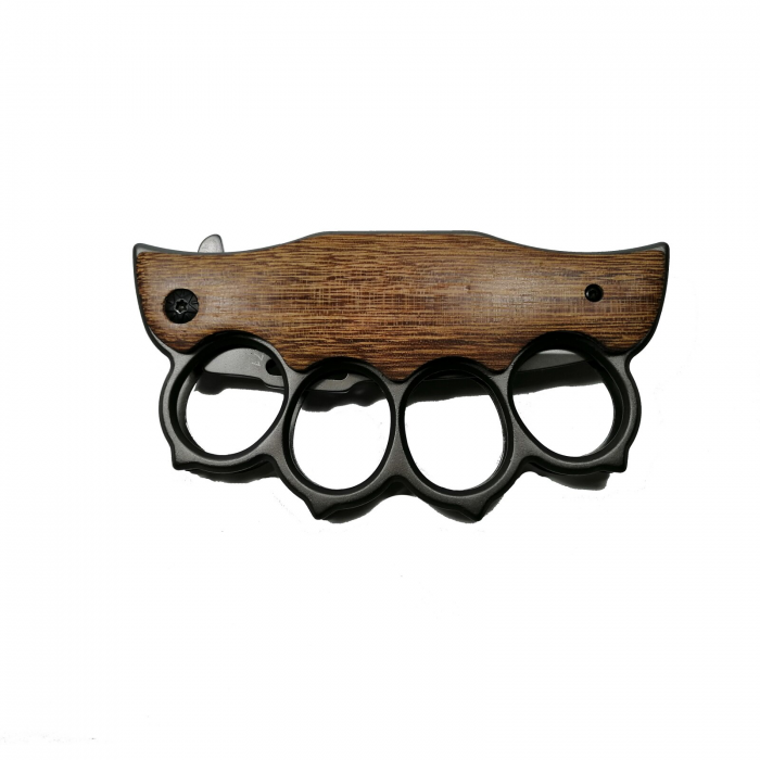 Briceag tip pumnal de vanatoare IdeallStore®, Nature Call, maner lemn, 21 cm, maro [2]