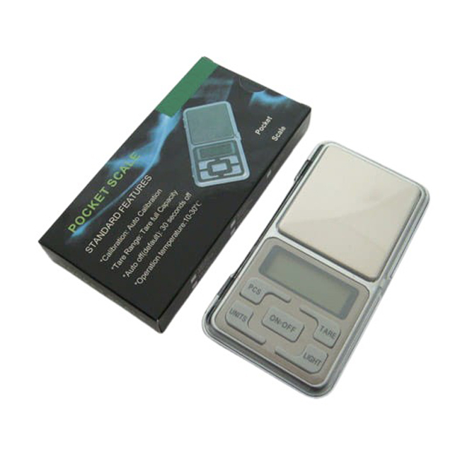 Cantar digital de buzunar IdeallStore®, True Weight, afisaj LCD, protectie plastic, 12 cm, 200g maxim, argintiuv [6]