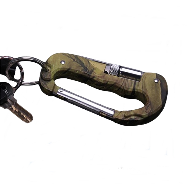 Carabina multifunctionala , IdeallStore®, Otel , Camuflaj, Aluminiu [2]