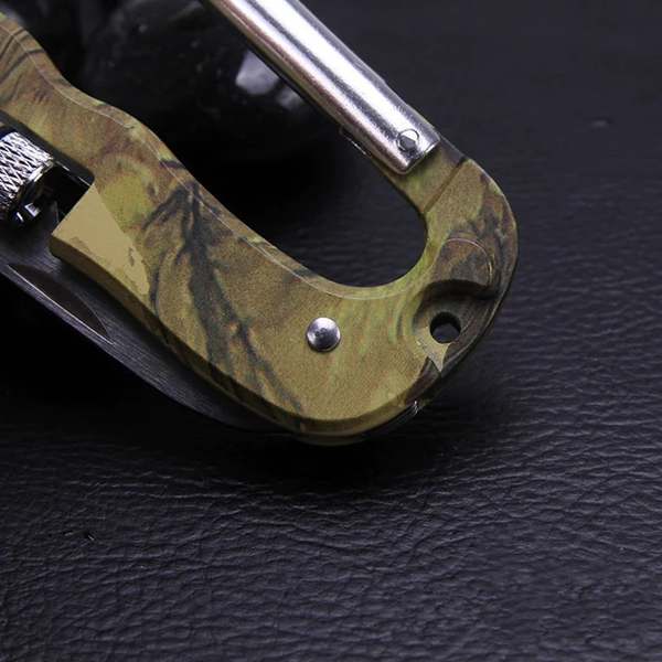 Carabina multifunctionala , IdeallStore®, Otel , Camuflaj, Aluminiu [9]