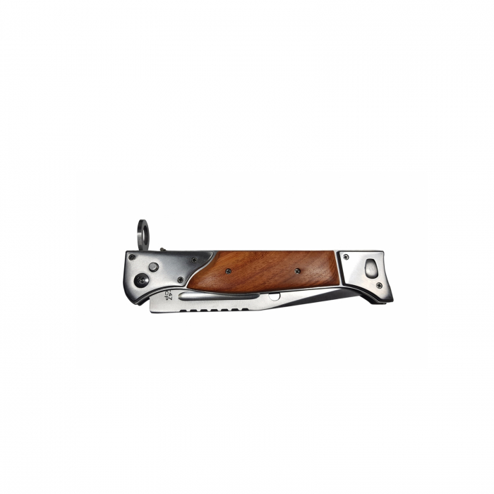 Set 2 briceaguri AK IdeallStore®, Fighting System, otel inoxidabil, maro, teaca inclusa [9]