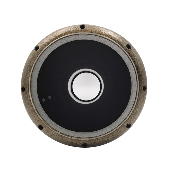 Tarabana-darabana, DEPOX®, metalica, 44 cm, maro, husa inclusa [3]