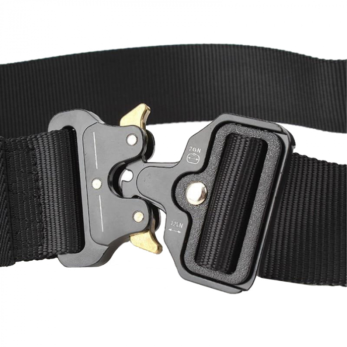 Centura tactica, Militarische Unterstutzung, nylon, 120 cm, negru [5]