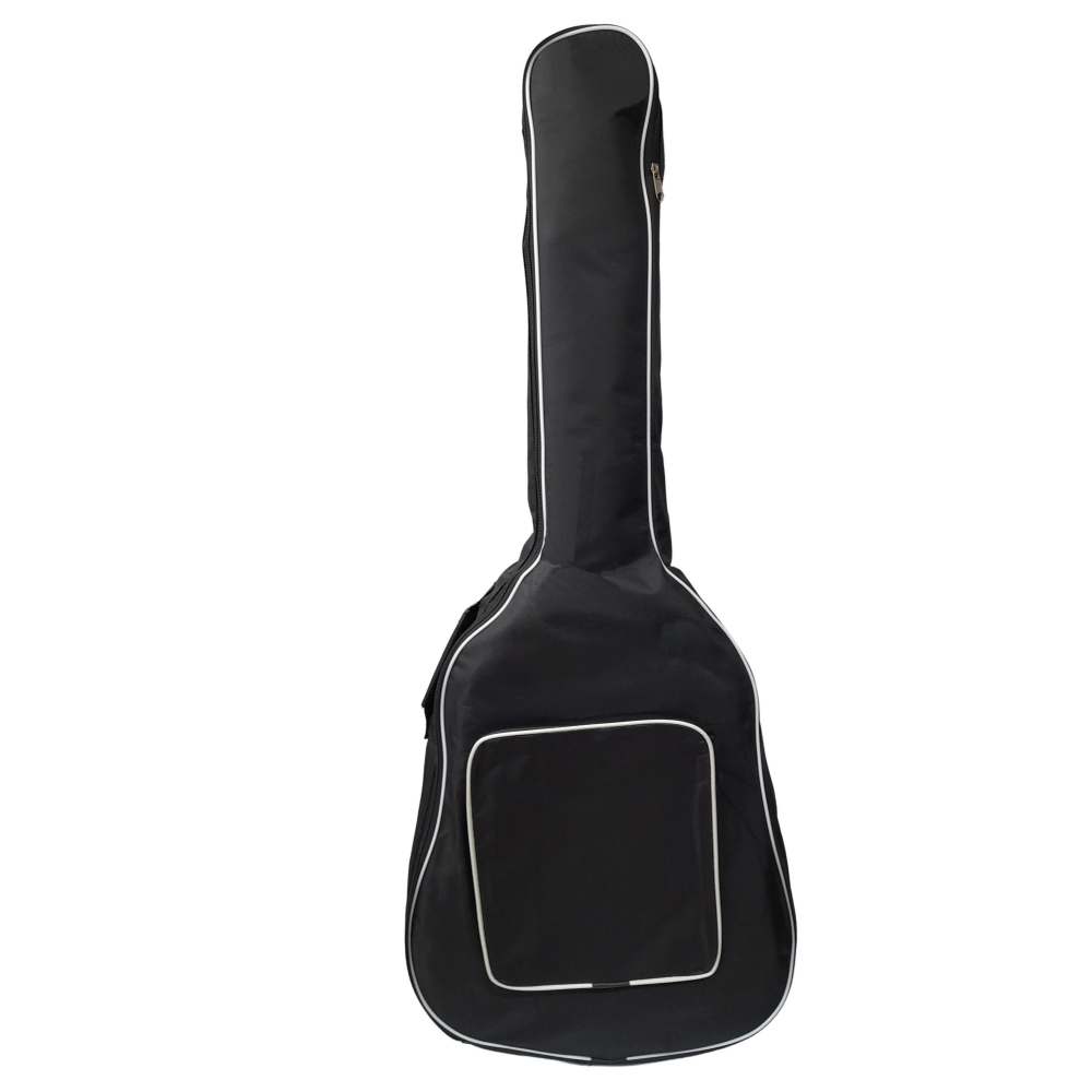 Chitara clasica 104 cm, Black Raven, lemn, model clasic, negru, husa, corzi si pana incluse [6]