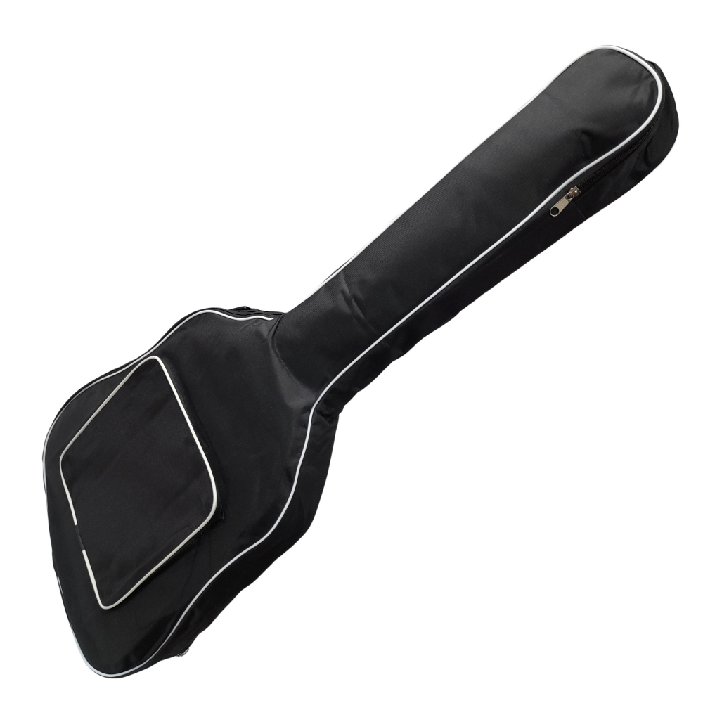 Chitara clasica, 95 cm, lemn, Clasic, rosu, husa inclusa [6]
