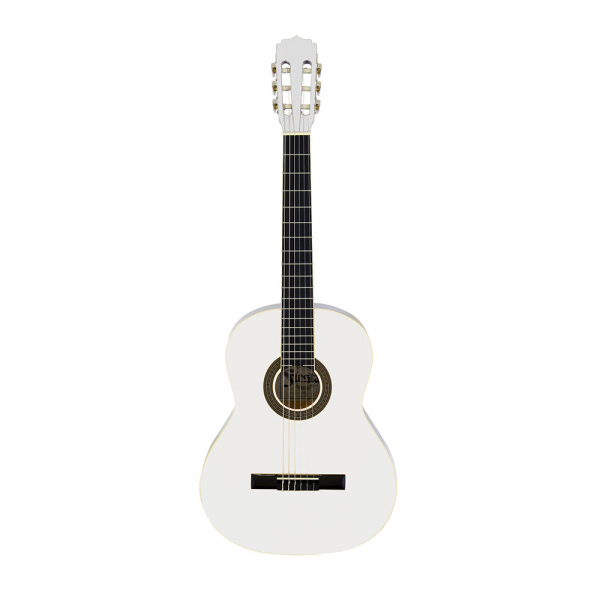 Chitara clasica din lemn 95 cm, alb clasic, husa nylon inclusa - Copie [2]