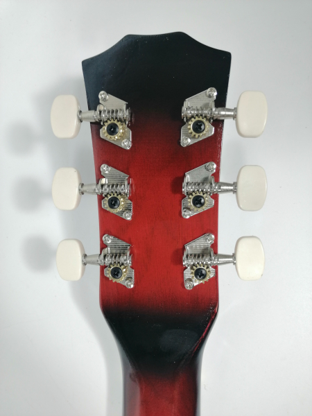Chitara clasica din lemn 95 cm, Cutaway Country Red [4]