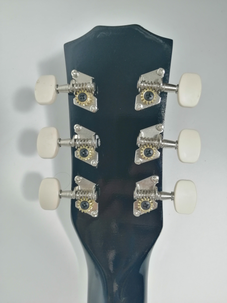 Chitara clasica din lemn 95 cm, Cutaway Country Black [4]