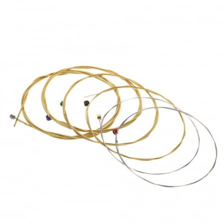 Chitara clasica din lemn 4/4, set de corzi aurii inclus,  95 cm, Clasic Brown [7]