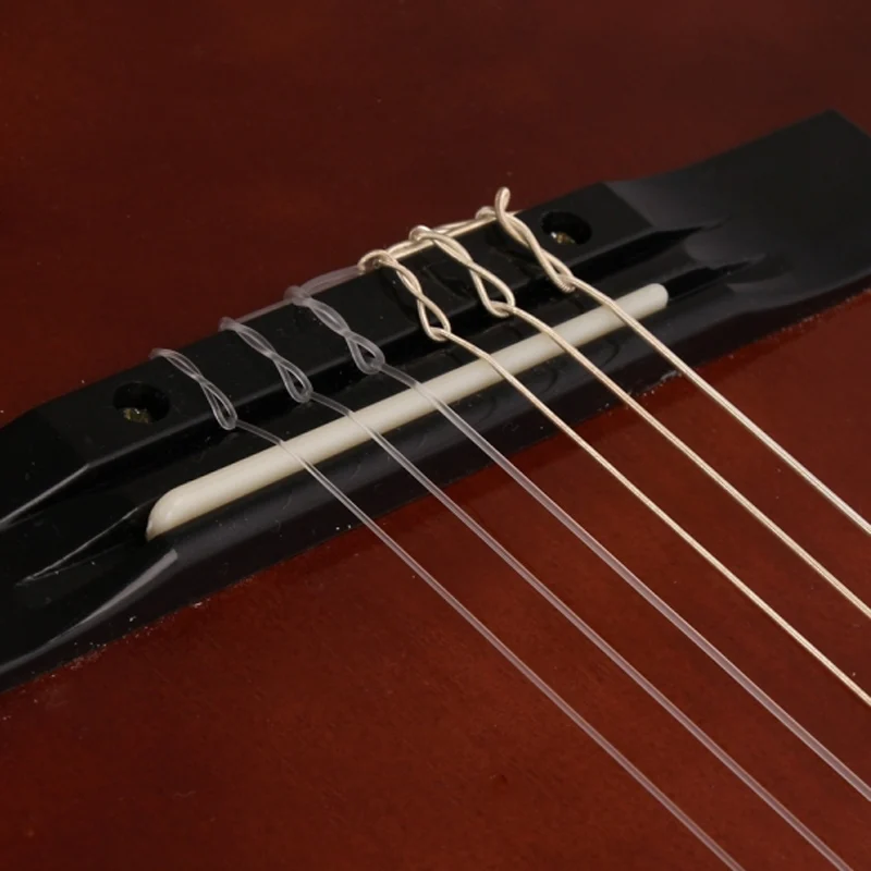 Chitara clasica din lemn IdeallStore®, Classic Sound, marime 4/4, maro, 95 cm, corzi incluse [5]