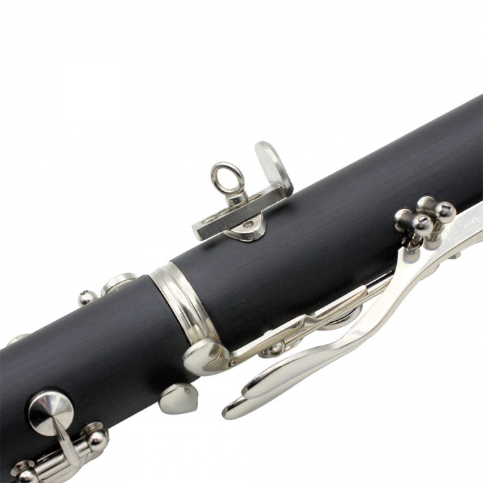 Clarinet IdeallStore®, Musical Virtue, 17 clape, 67 cm, negru, geanta inclusa [6]