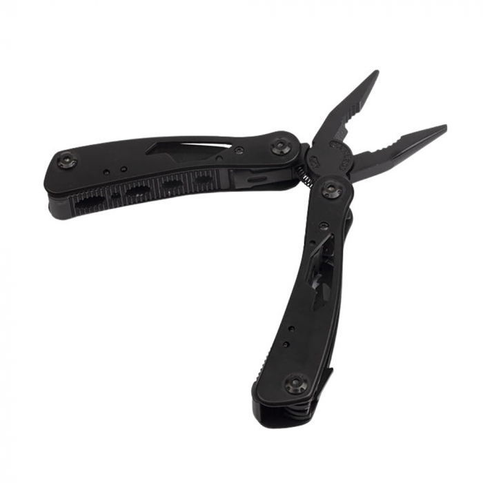 Cleste multifunctional IdeallStore®, Outdoor Specialist, otel inoxidabil, 20 functii, 22 cm, negru, husa inclusa [3]